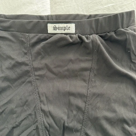 adika SIMPLE fitted black boxer short - Picture 4 of 6